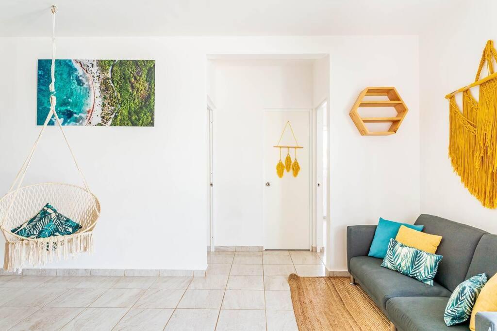 פוארטו מורלוס Lovely Cozy Apt W/Pool 2 Bedrooms. Great Location! מראה חיצוני תמונה