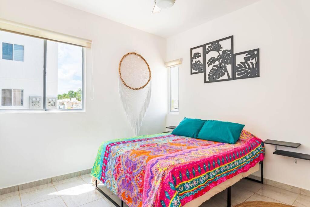 פוארטו מורלוס Lovely Cozy Apt W/Pool 2 Bedrooms. Great Location! מראה חיצוני תמונה