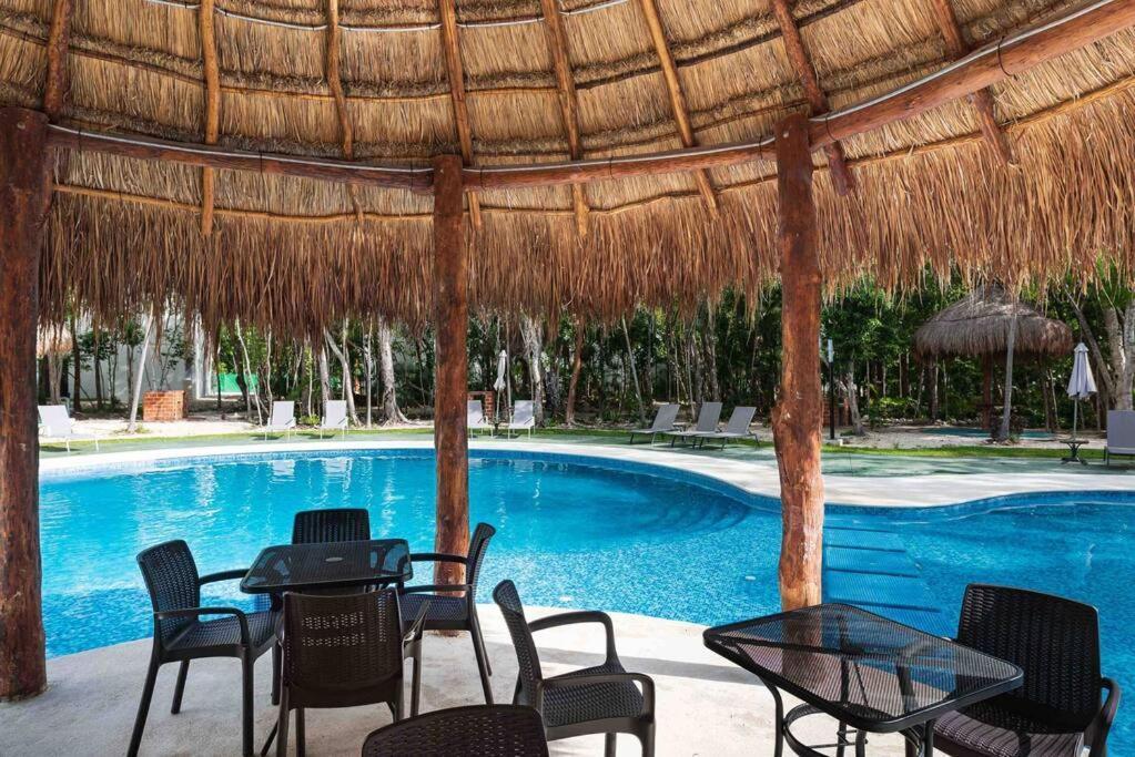 פוארטו מורלוס Lovely Cozy Apt W/Pool 2 Bedrooms. Great Location! מראה חיצוני תמונה